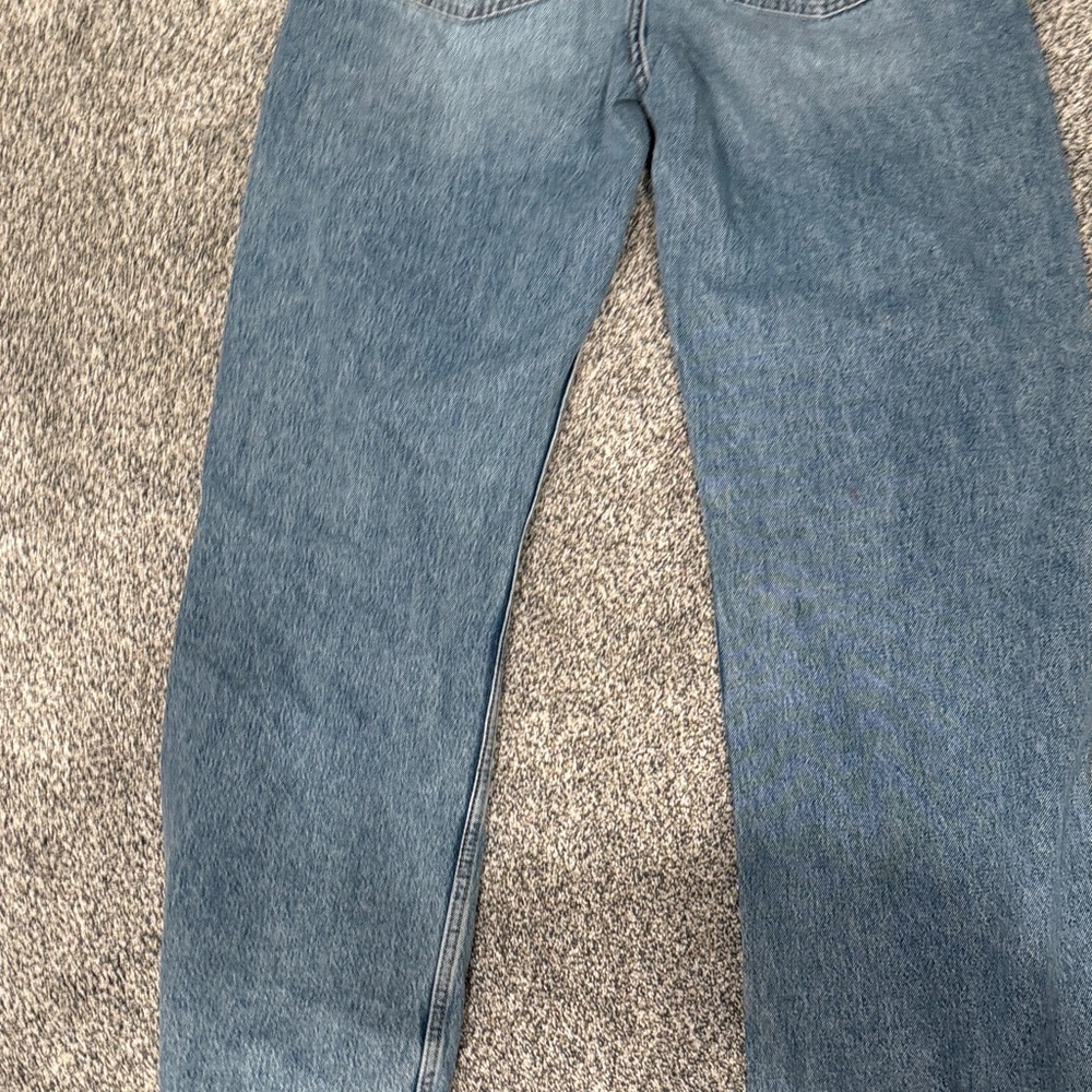 Levi's Women's Distressed Blue Boyfriend Jeans - Picture 3 of 4